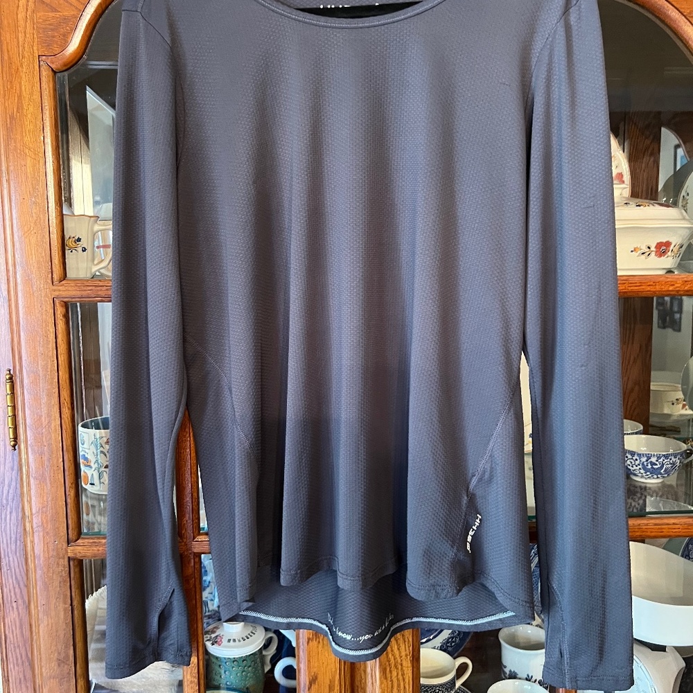 Ladies HH360 Healing Hands Underscub Top Gray long sleeve